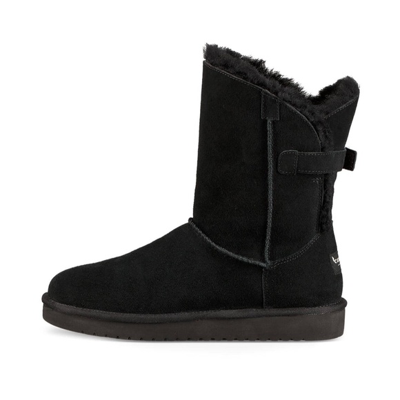 NEW koolaburra by ugg Black remly short BOOT SZ 7 - Picture 5 of 8